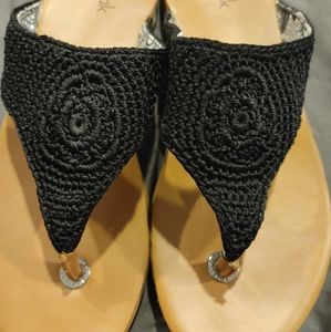 The Sak Crochet Sandals